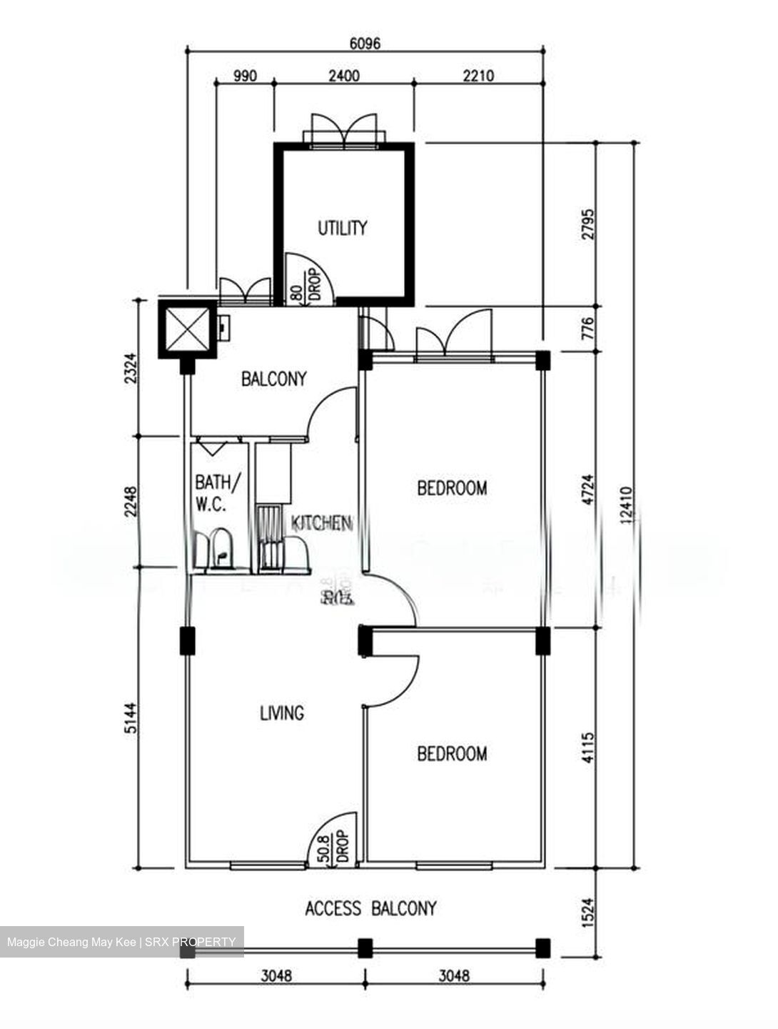 Blk 95 Commonwealth 16 (Queenstown), HDB 3 Rooms #549719261